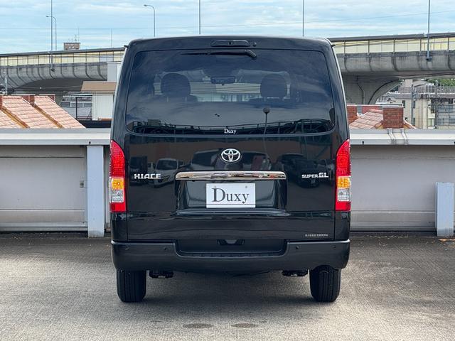 ハイエースバン スーパーGL ダークプライムII デジタルインナーミラー パノラミックビューモニター 両側パワースライド 純正15AW アクセサリーコンセント 衝突軽減ブレーキ フロントドアスカッフプレート スポークステアリング レーンキープアシスト(26枚目)