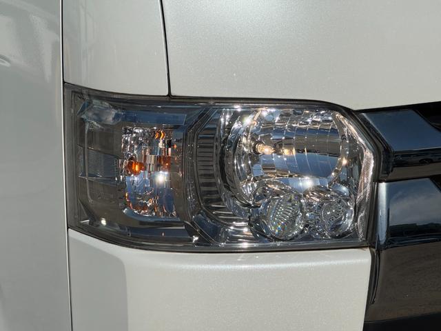 ハイエースバン スーパーGL ダークプライムII ワンオーナー 社外ナビ フルセグTV バックカメラ 両側パワースライドドア AC100V電源 ETC LEDヘッドライト トヨタセーフティセンス クリアランスソナー オートマチックハイビーム アドブル(9枚目)