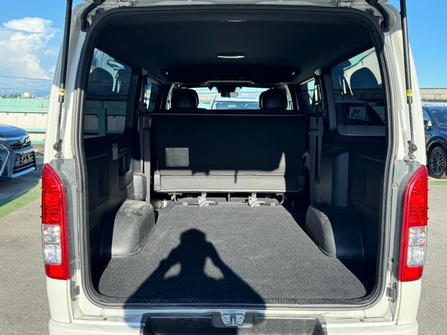 ハイエースバン スーパーGL ダークプライムII ワンオーナー 社外ナビ フルセグTV バックカメラ 両側パワースライドドア AC100V電源 ETC LEDヘッドライト トヨタセーフティセンス クリアランスソナー オートマチックハイビーム アドブル(38枚目)