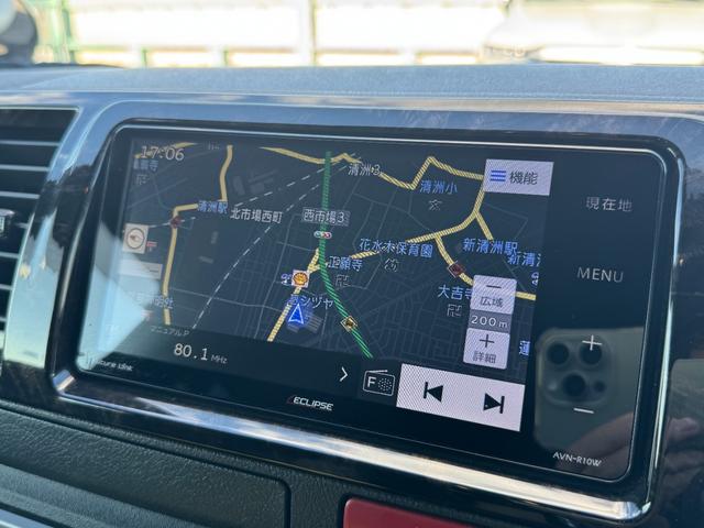 ハイエースバン スーパーGL ダークプライムII ワンオーナー 社外ナビ フルセグTV バックカメラ 両側パワースライドドア AC100V電源 ETC LEDヘッドライト トヨタセーフティセンス クリアランスソナー オートマチックハイビーム アドブル(43枚目)