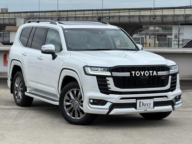 ランドクルーザー ZX モデリスタエアロ GRグリル リアエンター クールBOX 電動デフロック 寒冷地仕様 パノラミックビューモニター ブラインドスポットモニター 純正12.3型JBLナビ フルセグTVブラックルーフレール(12枚目)