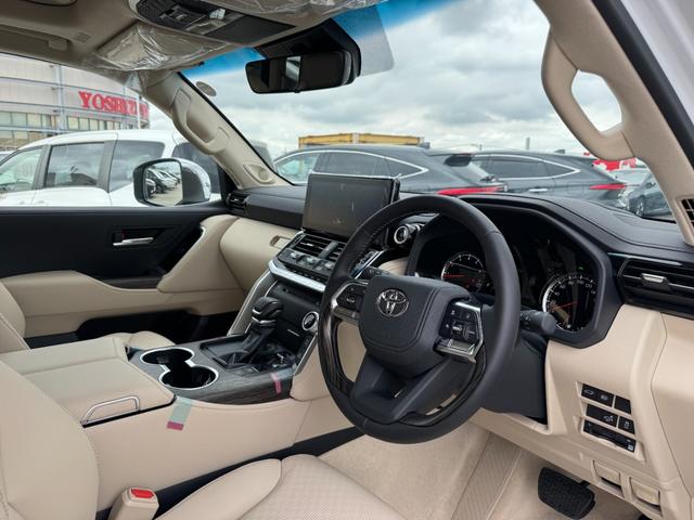 ランドクルーザー ZX モデリスタエアロ リヤエンター クールBOX デフロック 空気圧 寒冷地仕様 サンルーフ 12.3型JBLナビ パノラミックビューモニタ ブラインドスポットモニター ルーフレール ETC2.0 HUD(42枚目)