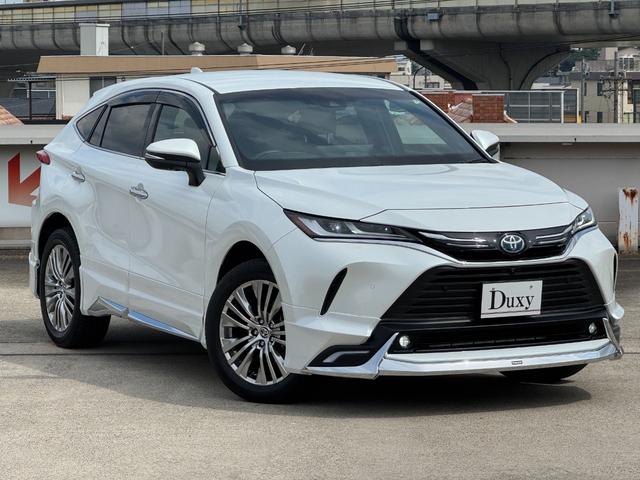 ハリアーハイブリッド Z レザーパッケージ 茶 モデリスタエアロ デジタルインナーミラー パノラミックビューモニター 12.3型JBLナビ フルセグTV ブラインドスポットモニター パワーバックドア ETC2.0 シートヒータ&クーラー HUD(8枚目)