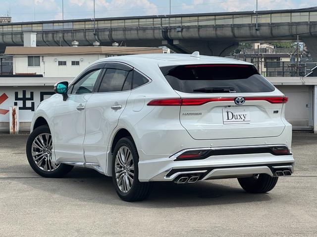 ハリアーハイブリッド Z レザーパッケージ 茶 モデリスタエアロ デジタルインナーミラー パノラミックビューモニター 12.3型JBLナビ フルセグTV ブラインドスポットモニター パワーバックドア ETC2.0 シートヒータ&クーラー HUD(10枚目)