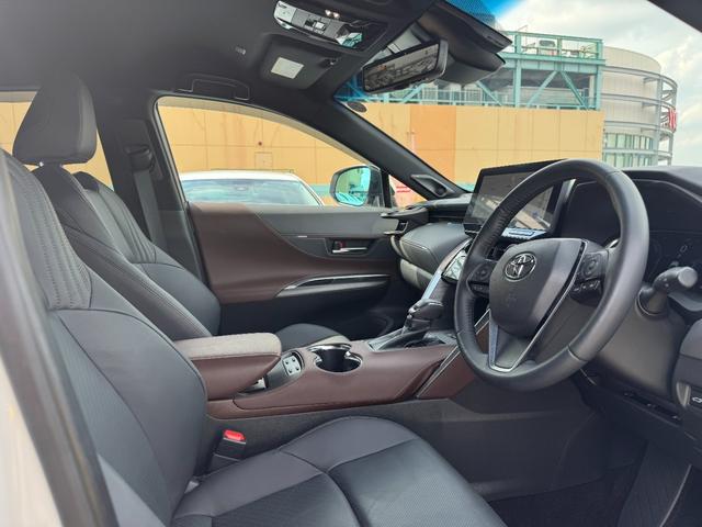 ハリアーハイブリッド Z レザーパッケージ 茶 モデリスタエアロ デジタルインナーミラー パノラミックビューモニター 12.3型JBLナビ フルセグTV ブラインドスポットモニター パワーバックドア ETC2.0 シートヒータ&クーラー HUD(43枚目)