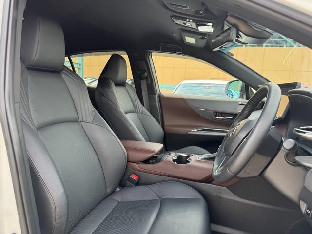 ハリアーハイブリッド Z レザーパッケージ 茶 モデリスタエアロ デジタルインナーミラー パノラミックビューモニター 12.3型JBLナビ フルセグTV ブラインドスポットモニター パワーバックドア ETC2.0 シートヒータ&クーラー HUD(44枚目)