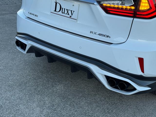 ＲＸ ＲＸ４５０ｈ　Ｆスポーツ　ＴＲＤエアロ＆４本出マフラー　全席シートヒーター　２列目パワーシート　赤革シート　パノラマルーフ　全周囲　ナビＴＶ　ＥＴＣ２．０　Ｐゲート　ＢＳＭ　ＨＵＤ　置く充電　ハンドルヒーター　ベンチレーション（5枚目）