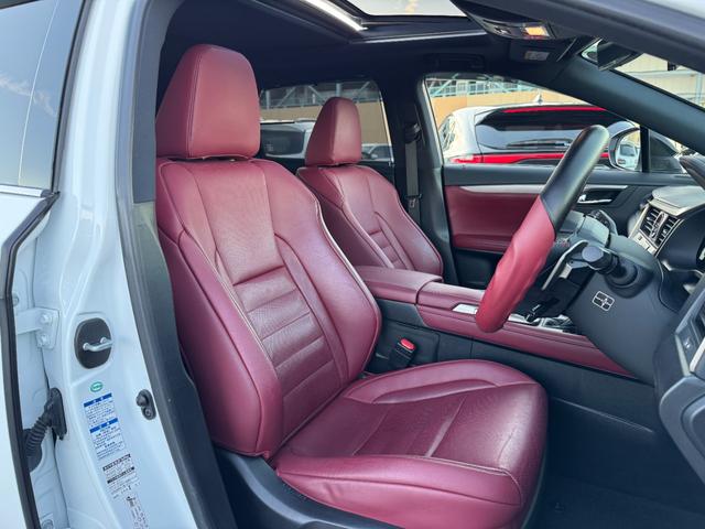 ＲＸ ＲＸ４５０ｈ　Ｆスポーツ　ＴＲＤエアロ＆４本出マフラー　全席シートヒーター　２列目パワーシート　赤革シート　パノラマルーフ　全周囲　ナビＴＶ　ＥＴＣ２．０　Ｐゲート　ＢＳＭ　ＨＵＤ　置く充電　ハンドルヒーター　ベンチレーション（38枚目）