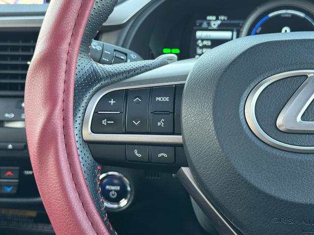 ＲＸ ＲＸ４５０ｈ　Ｆスポーツ　ＴＲＤエアロ＆４本出マフラー　全席シートヒーター　２列目パワーシート　赤革シート　パノラマルーフ　全周囲　ナビＴＶ　ＥＴＣ２．０　Ｐゲート　ＢＳＭ　ＨＵＤ　置く充電　ハンドルヒーター　ベンチレーション（50枚目）