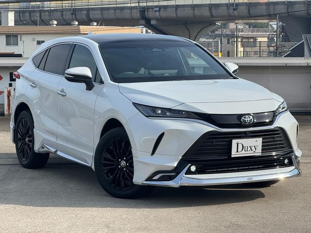 ハリアーハイブリッド Ｚ　レザーパッケージ・ナイトシェード　モデリスタフルエアロ　調光パノラマルーフ　パノラミックビューモニター　ブラインドスポットモニター　純正１２．３型ディスプレイナビ　フルセグＴＶ　寒冷地仕様　レーダークルーズコントロール　ＥＴＣ２．０（12枚目）