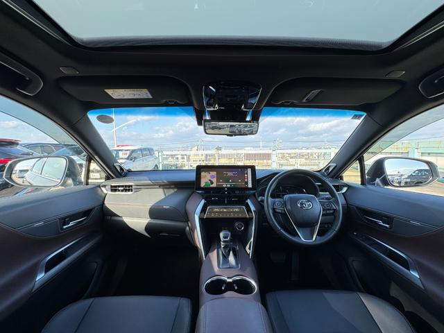 ハリアー Z パノラマルーフ デジタルインナーミラー パノラミックビューモニター ブラインドスポットモニタ 12.3型JBLナビ フルセグTV パワーバックドア ヘッドアップディスプレイ ETC2.0 パワーシート(35枚目)