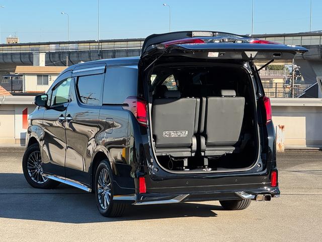 アルファードハイブリッド エグゼクティブラウンジS モデリスタエフルアロ サンルーフ デジタルインナーミラー BSM JBLサウンドメーカーナビ リヤエンターテイメント パノラミックビューモニター イグラセキュリティー ETC2.0 ドライブレコーダー(31枚目)