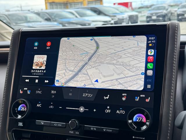 アルファードハイブリッド エグゼクティブラウンジ ベージュ内装 モデリスタエアロ ユニバーサルステップ 左右独立ルーフ デジタルミラー 14型JBLナビ 後席モニター パノラミックビューモニター BSM CD,DVDデッキ カラーHUD ETC2,0(54枚目)