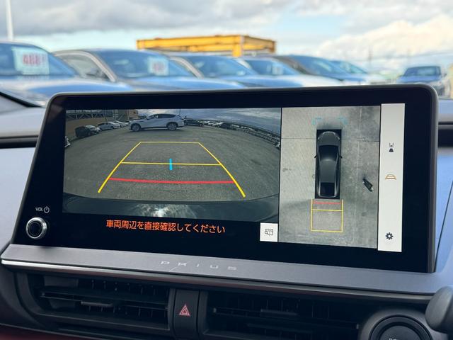 プリウス Ｚ　モデリスタエアロ　デジタルインナーミラー　ブラインドスポットモニター　１２．３型ナビ　フルセグ　パノラミックビューモニター　パワーバックドア　シートヒーター＆クーラー　ステンリングヒータ　ＥＴＣ２．０（9枚目）