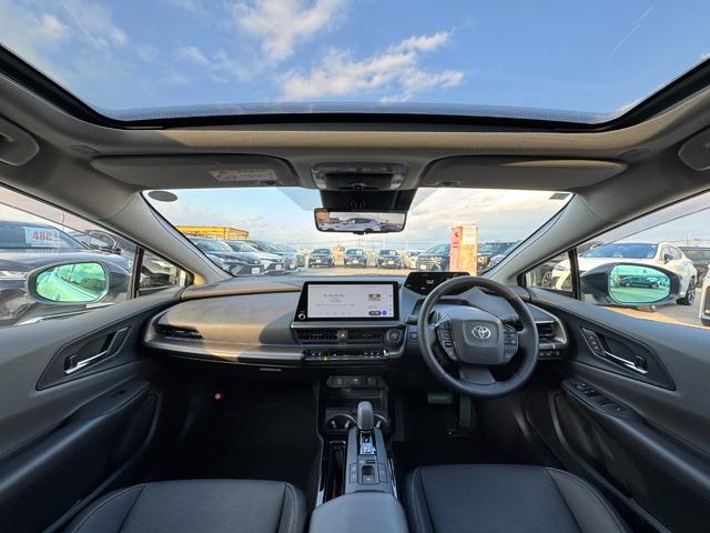 プリウス Ｚ　モデリスタ１９ＡＷ　パノラマルーフ　デジタルミラー　ＢＳＭ　１２．３型ナビ　フルセグＴＶ　パノラミックビューモニター　寒冷地仕様　スペアタイヤ　パワーバックドア　ＥＴＣ２．０　シートヒーター＆クーラー（34枚目）