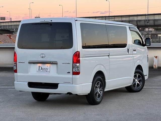 ハイエースバン ロングスーパーＧＬ　ダークプライムＳ　デジタルインナーミラー　パノラミックビューモニター　純正１５ＡＷ　両側パワースライドドア　ＡＣ１００Ｖ電源　スペアタイヤ　ウッド調ステアリング　オートハイビーム　衝突被害軽減システム（30枚目）