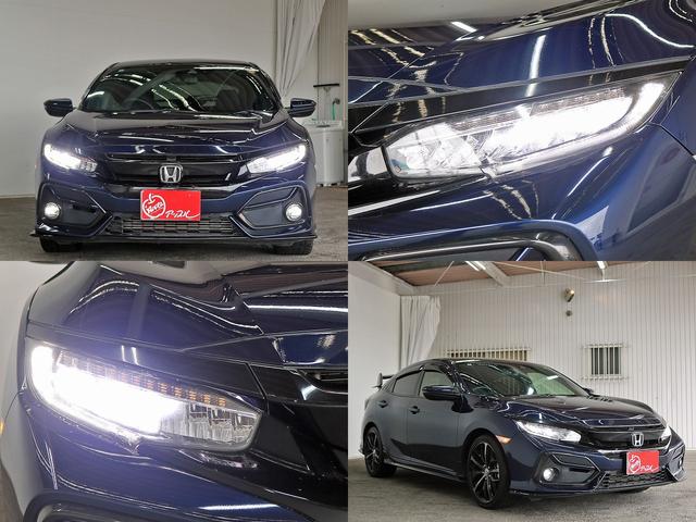 シビック ハッチバック ホンダセンシング 後期型 6MT 1.5LVTECターボ 大型リアスポイラー 純正フルセグナビ Bluetooth バックカメラ 前後ドライブレコーダー レーダークルーズ スマートキー2個 シートヒーター 電動シート(2枚目)