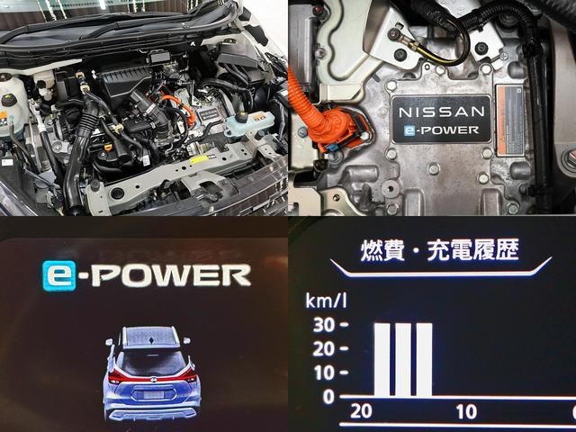 キックス Ｘ　スタイルエディション　ｅ－ＰＯＷＥＲ　ＥＭ４７モーター　プロパイロット　１オーナー禁煙車　９インチ純正ナビＴＶ　インテリジェントアラウンドビューモニター　デジタルインナーミラー　シートステアヒーター　ハーフレザーシート（3枚目）