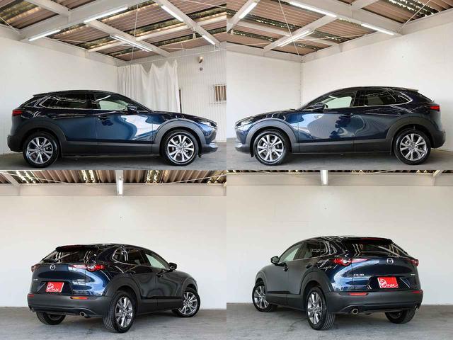 ＣＸ－３０ ２０Ｓ　Ｌパッケージ　１オーナー禁煙車　マツダコネクトＴＶ　全方位カメラ　ＢＯＳＥサウンド　ＢＴオーディオ　追従クルーズ　革シート　シートヒーター　前後ドラレコ　ＬＥＤヘッドライト　スマートキー（4枚目）