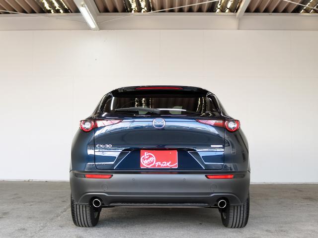 ＣＸ－３０ ２０Ｓ　Ｌパッケージ　１オーナー禁煙車　マツダコネクトＴＶ　全方位カメラ　ＢＯＳＥサウンド　ＢＴオーディオ　追従クルーズ　革シート　シートヒーター　前後ドラレコ　ＬＥＤヘッドライト　スマートキー（5枚目）