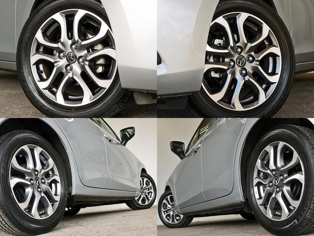 デミオ 15Sツーリング Lパッケージ 6速MT 禁煙車 マツダコネクトナビ バックカメラ Buletooth 純正16インチアルミ ハーフレザーシート シートヒータ― LEDヘッド BSM HUD(6枚目)