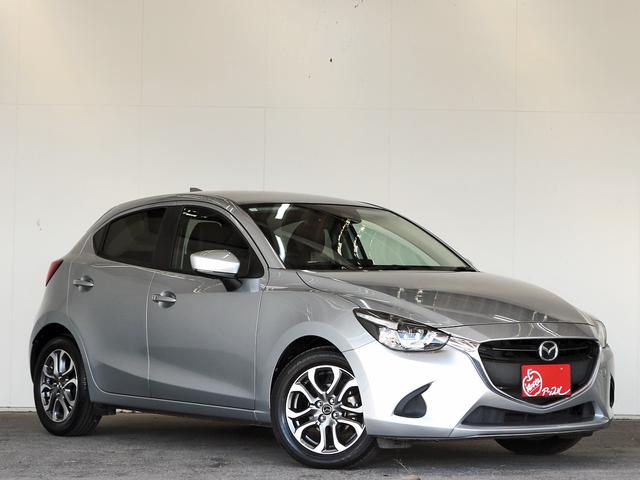 デミオ 15Sツーリング Lパッケージ 6速MT 禁煙車 マツダコネクトナビ バックカメラ Buletooth 純正16インチアルミ ハーフレザーシート シートヒータ― LEDヘッド BSM HUD(8枚目)