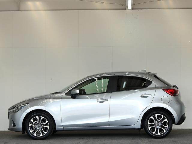 デミオ 15Sツーリング Lパッケージ 6速MT 禁煙車 マツダコネクトナビ バックカメラ Buletooth 純正16インチアルミ ハーフレザーシート シートヒータ― LEDヘッド BSM HUD(12枚目)