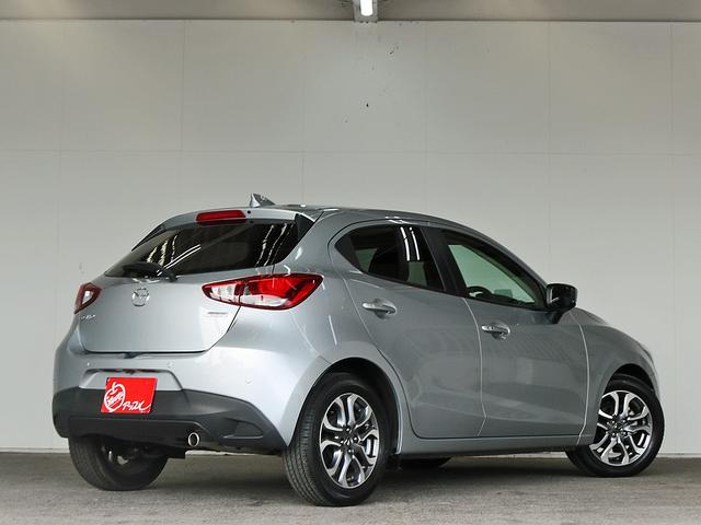 デミオ 15Sツーリング Lパッケージ 6速MT 禁煙車 マツダコネクトナビ バックカメラ Buletooth 純正16インチアルミ ハーフレザーシート シートヒータ― LEDヘッド BSM HUD(13枚目)