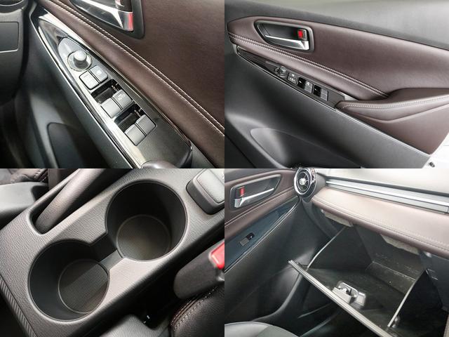 デミオ 15Sツーリング Lパッケージ 6速MT 禁煙車 マツダコネクトナビ バックカメラ Buletooth 純正16インチアルミ ハーフレザーシート シートヒータ― LEDヘッド BSM HUD(23枚目)