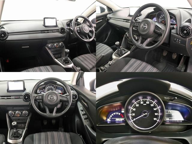 ＭＡＺＤＡ２ １５Ｓ　６速ＭＴ　禁煙車　マツダコネクトナビＴＶ全周囲カメラ　コンフォート・ユーティリティＰＫＧ　パーキング・オーディオセットオプション　ＬＥＤヘッド　Ｆ／Ｒセンサー　ＡｐｐｌｅＣａｒＰｌａｙ　スマートキー（15枚目）