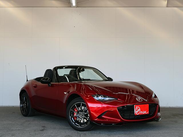 ロードスター ＲＳ　６ＭＴ　マツダスピードフルエアロ　ブレンボ製キャリパー　ＲＡＹＳ１６インチＡＷ　８．８インチマツダコネクトＴＶ　Ｂカメラ　ＢＯＳＥ　ワイヤレスＣａｒＰｌａｙ　追従クルーズ　ＥＴＣ　レカロ製コンビシート（3枚目）