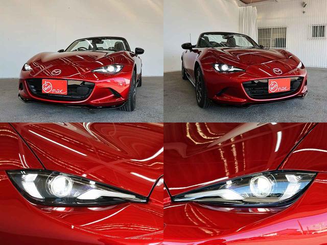 ロードスター ＲＳ　６ＭＴ　マツダスピードフルエアロ　ブレンボ製キャリパー　ＲＡＹＳ１６インチＡＷ　８．８インチマツダコネクトＴＶ　Ｂカメラ　ＢＯＳＥ　ワイヤレスＣａｒＰｌａｙ　追従クルーズ　ＥＴＣ　レカロ製コンビシート（4枚目）