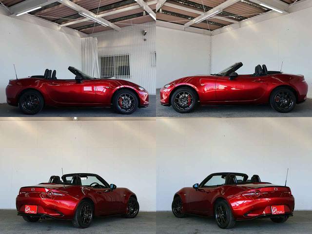 ロードスター ＲＳ　６ＭＴ　マツダスピードフルエアロ　ブレンボ製キャリパー　ＲＡＹＳ１６インチＡＷ　８．８インチマツダコネクトＴＶ　Ｂカメラ　ＢＯＳＥ　ワイヤレスＣａｒＰｌａｙ　追従クルーズ　ＥＴＣ　レカロ製コンビシート（5枚目）