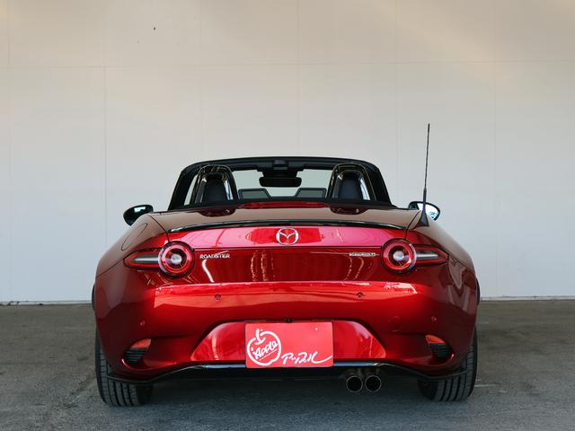 ロードスター ＲＳ　６ＭＴ　マツダスピードフルエアロ　ブレンボ製キャリパー　ＲＡＹＳ１６インチＡＷ　８．８インチマツダコネクトＴＶ　Ｂカメラ　ＢＯＳＥ　ワイヤレスＣａｒＰｌａｙ　追従クルーズ　ＥＴＣ　レカロ製コンビシート（6枚目）