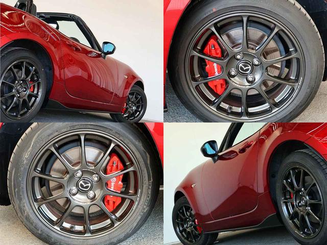 ロードスター ＲＳ　６ＭＴ　マツダスピードフルエアロ　ブレンボ製キャリパー　ＲＡＹＳ１６インチＡＷ　８．８インチマツダコネクトＴＶ　Ｂカメラ　ＢＯＳＥ　ワイヤレスＣａｒＰｌａｙ　追従クルーズ　ＥＴＣ　レカロ製コンビシート（8枚目）