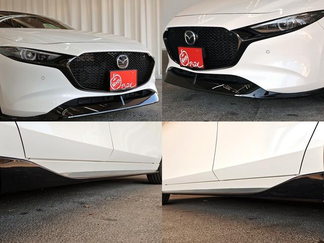 MAZDA3ファストバック Xバーガンディ セレクション 6速MT 禁煙車 シグネチャースタイル 純正フルエアロ BBS鍛造アルミ スカイアクティブX BOSEサウンド 360°セーフティPKG バーガンディレザー 純正ナビTV spirit1.1更新済(3枚目)