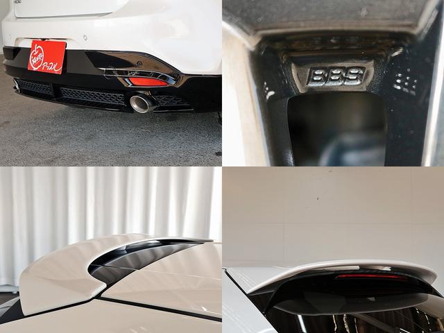 MAZDA3ファストバック Xバーガンディ セレクション 6速MT 禁煙車 シグネチャースタイル 純正フルエアロ BBS鍛造アルミ スカイアクティブX BOSEサウンド 360°セーフティPKG バーガンディレザー 純正ナビTV spirit1.1更新済(4枚目)