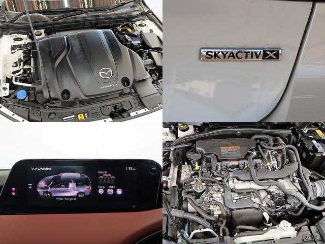 MAZDA3ファストバック Xバーガンディ セレクション 6速MT 禁煙車 シグネチャースタイル 純正フルエアロ BBS鍛造アルミ スカイアクティブX BOSEサウンド 360°セーフティPKG バーガンディレザー 純正ナビTV spirit1.1更新済(6枚目)