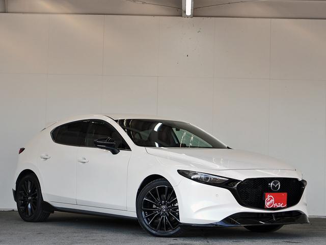 MAZDA3ファストバック Xバーガンディ セレクション 6速MT 禁煙車 シグネチャースタイル 純正フルエアロ BBS鍛造アルミ スカイアクティブX BOSEサウンド 360°セーフティPKG バーガンディレザー 純正ナビTV spirit1.1更新済(9枚目)