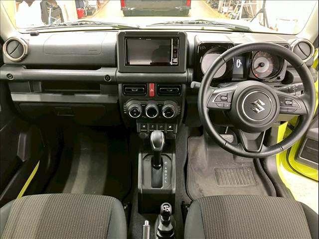 ジムニー ＸＣ　社外ナビ　フルセグＴＶ　バックカメラ　純正１６インチアルミホイール　クルーズコントロール　ＬＥＤヘッドライト　オートライト　スマートキー　ＥＴＣ　ユーザー買取車（4枚目）