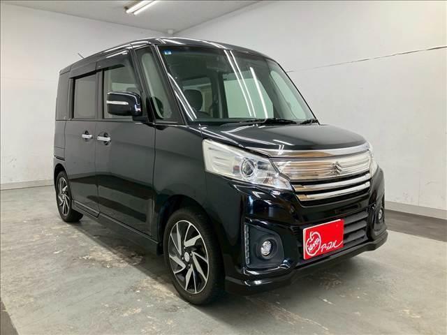 スペーシアカスタム XS 買取直販(当店買取車)社外ナビ バックカメラ Bluetooth接続 フルセグTV 両側電動スライドドア HIDヘッドライト 純正15インチアルミホイール(8枚目)