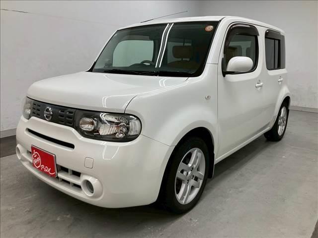 キューブ １５Ｇ　純正ナビ　バックカメラ　フルセグＴＶ　Ｂｌｕｅｔｏｏｔｈ接続　ＣＤ　ＤＶＤ　純正１６インチアルミホイール　スマートキー　ＥＴＣ　ユーザー買取車（12枚目）