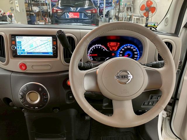 キューブ １５Ｇ　純正ナビ　バックカメラ　フルセグＴＶ　Ｂｌｕｅｔｏｏｔｈ接続　ＣＤ　ＤＶＤ　純正１６インチアルミホイール　スマートキー　ＥＴＣ　ユーザー買取車（25枚目）