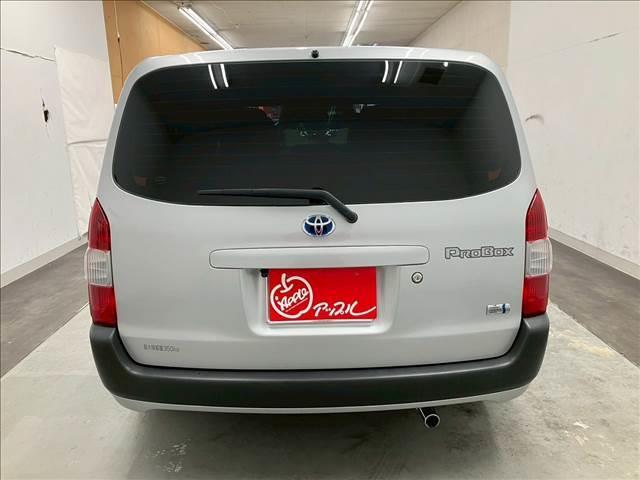 プロボックス ハイブリッドF ユーザー買取車両 ダウンサス 衝突被害軽減ブレーキ シートカバー 社外ナビ フルセグTV Bluetooth接続可 バックカメラ レーンキープアシスト オートハイビーム ETC(3枚目)