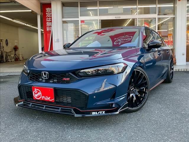 シビック ＲＳ　ユーザー買取車両　ブリッツ車高調　レイズホムラアルミホイール　衝突被害軽減ブレーキ　純正ディスプレイオーディオ　Ｂｌｕｅｔｏｏｔｈ接続　バックカメラ　シートヒーター　パワーシート　社外リップスポイラー（24枚目）