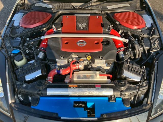 フェアレディＺ バージョンＴ　社外ナビ　バックカメラ　ＷＯＲＫ１９インチアルミホイール　ＢＯＳＥサウンドシステム　社外メーター　社外マフラー　社外車高調　社外ブレーキキャリパー　社外エアロ　ＨＩＤヘッドライト（41枚目）