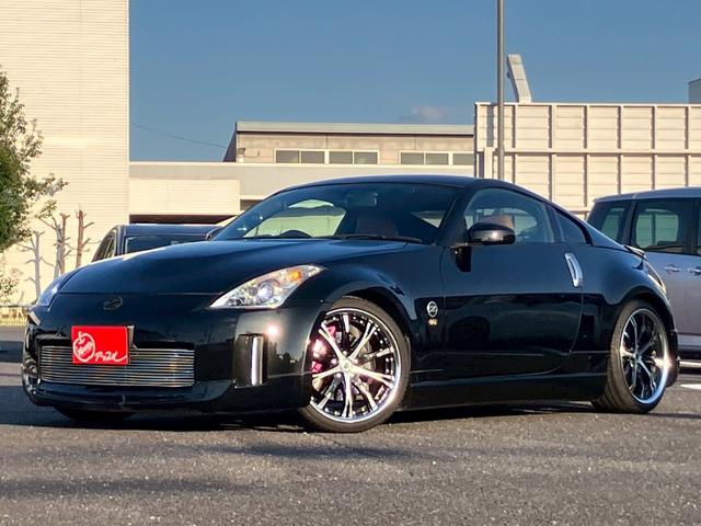 フェアレディＺ バージョンＴ　社外ナビ　バックカメラ　ＷＯＲＫ１９インチアルミホイール　ＢＯＳＥサウンドシステム　社外メーター　社外マフラー　社外車高調　社外ブレーキキャリパー　社外エアロ　ＨＩＤヘッドライト（42枚目）