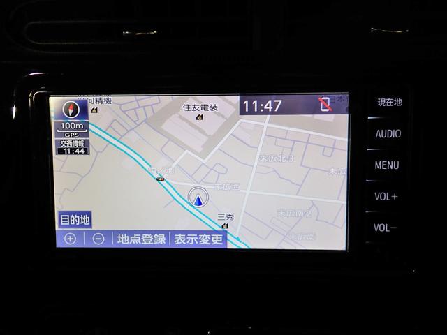 アクア Ｓスタイルブラック　特別仕様車　純正ＳＤナビ　ワンセグＴＶ　ＣＤ　Ｂｌｕｅｔｏｏｔｈ　ＳＤ　パノラミックビューＭ　ＥＴＣ　純正ドラレコ　インテリキー　ＡＴハイビーム　クリアランスソナー　レーンディパーチャー　プリクラッシュセーフティ（6枚目）