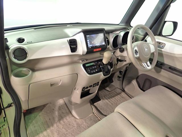 Ｎ－ＢＯＸ Ｇ　ＳＳパッケージ　社外ＳＤナビ　フルセグ　ＤＶＤ／ＣＤ　ＵＳＢ　ＢＴ　バックカメラ　Ｒ２スピーカー　ＥＴＣ　インテリキー　社外ＬＥＤ　Ｌパワスラ　シートヒーター　シートバックテーブル　Ｒサンシェード　純正１４ＡＷ　禁煙（22枚目）