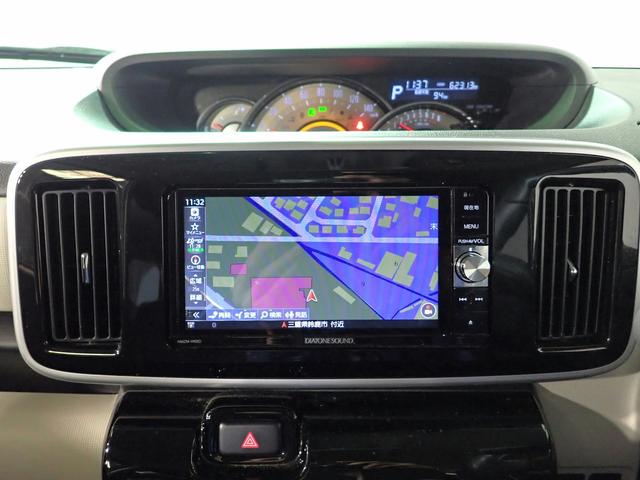 ムーヴキャンバス G“ブラックインテリアリミテッドSAIII” スマアシ3 禁煙 純正Mナビ フルセグTV DVD USB BT パノラミックビューM ETC Fドラレコ インテリキー LEDヘッド 衝突軽減ブレーキ ATハイビーム Wパワスラ PWRモード 置きラクボックス(6枚目)